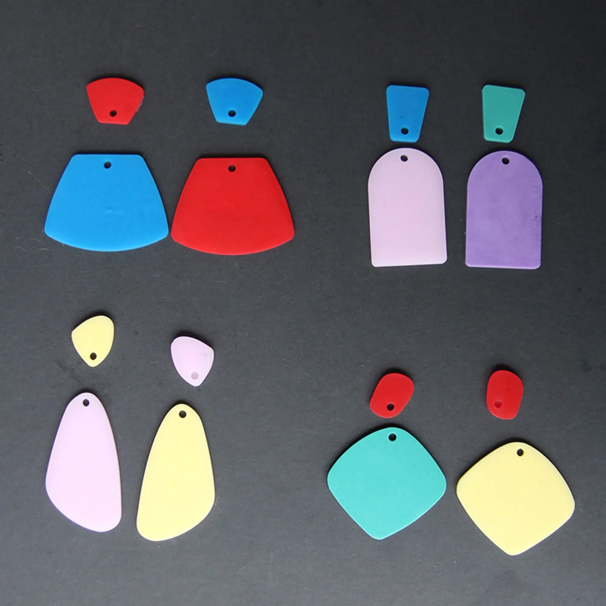 1 pcs Shiny Silicone Geometrical Earring Mold, Epoxy Resin Mold for jewelry making 104055