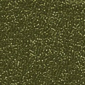 15-1423, Miyuki 8.2g Silver Lined Khaki