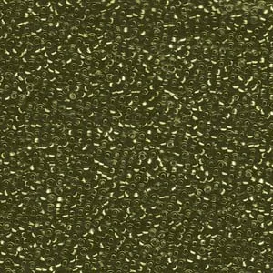 15-1423, Miyuki 8.2g Silver Lined Khaki