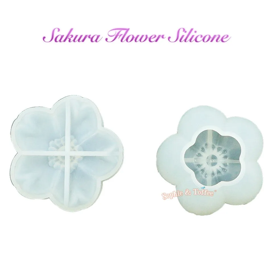 3D Large Sakura Flower Silicone Mold