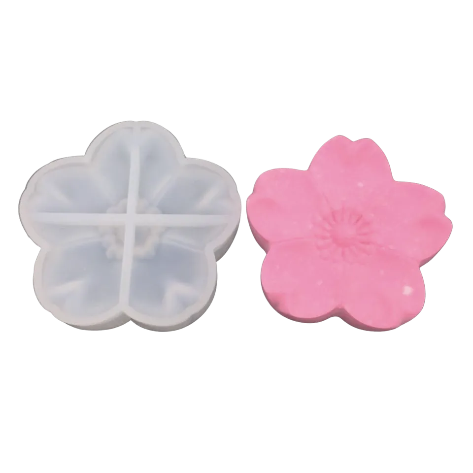 3D Large Sakura Flower Silicone Mold
