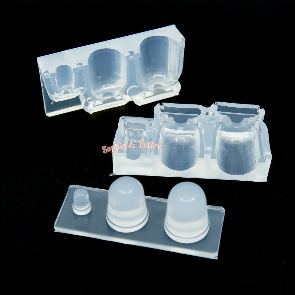 3D Miniature Glass Cup Silicone Mold
