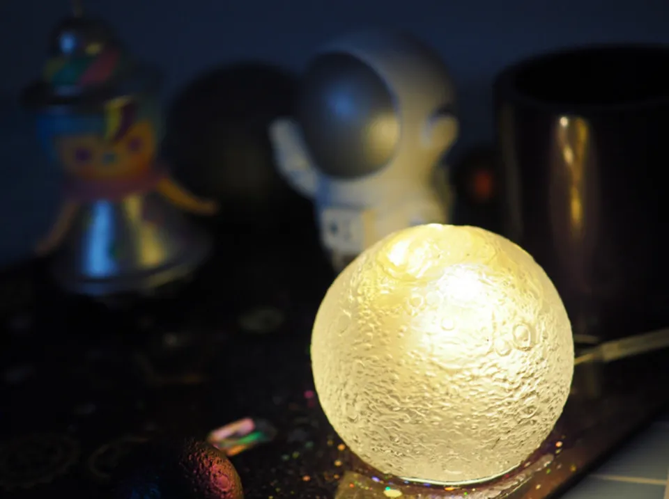 3D Moon Silicone Mold