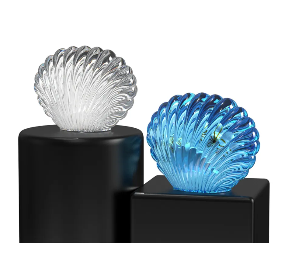 3D Seashell Silicone Mold (2 pieces)