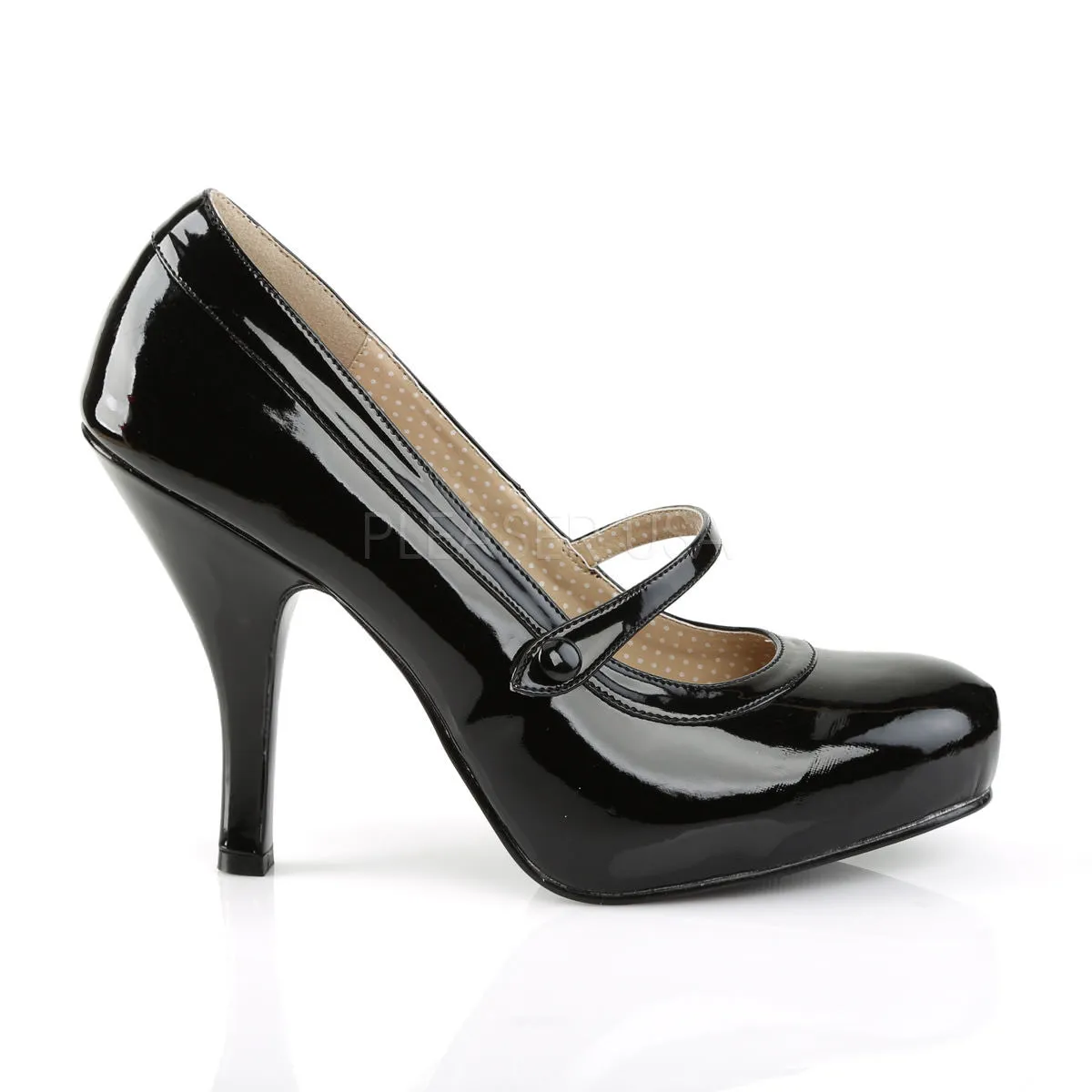 4 Inch Heel PINUP-01 Black Pat