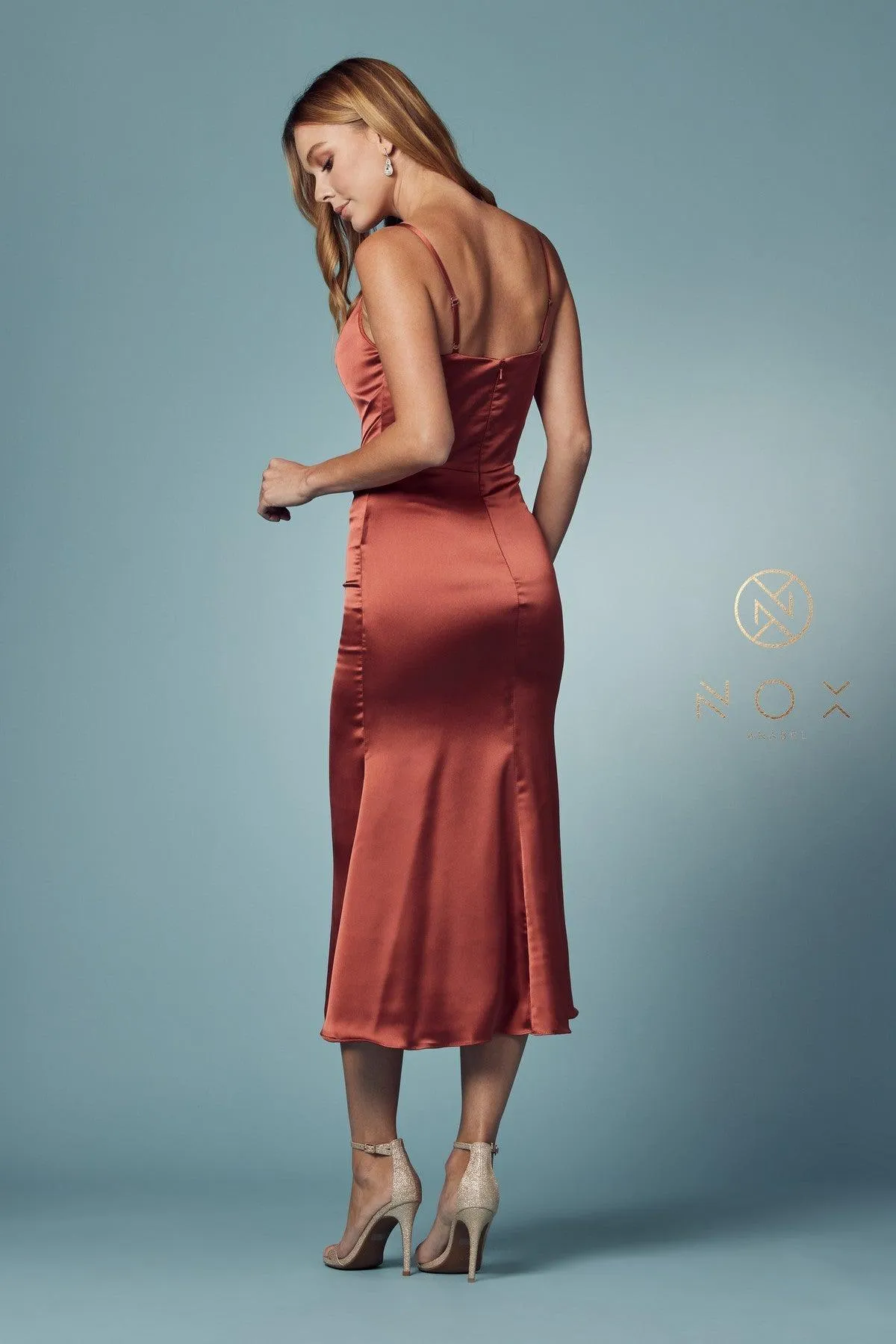 A-Line Long Prom Dress