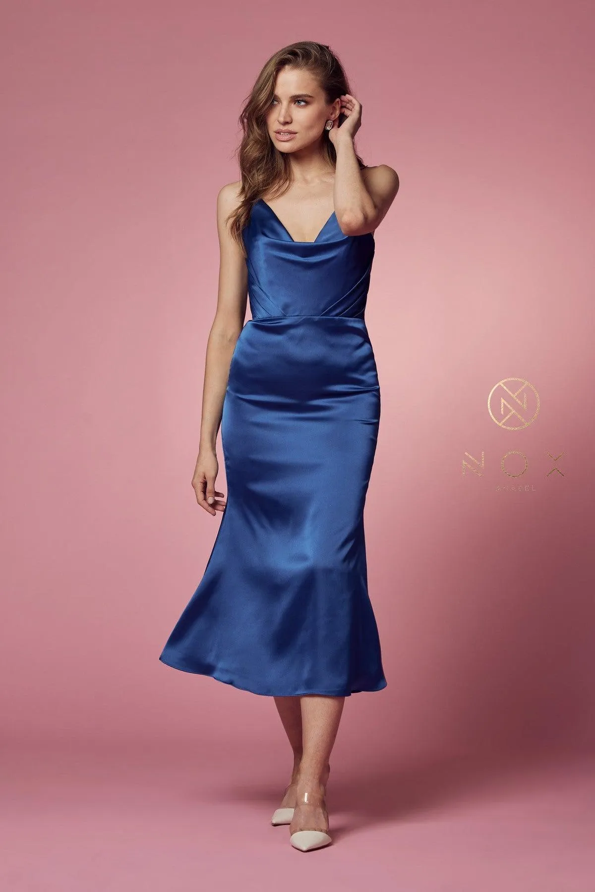 A-Line Long Prom Dress