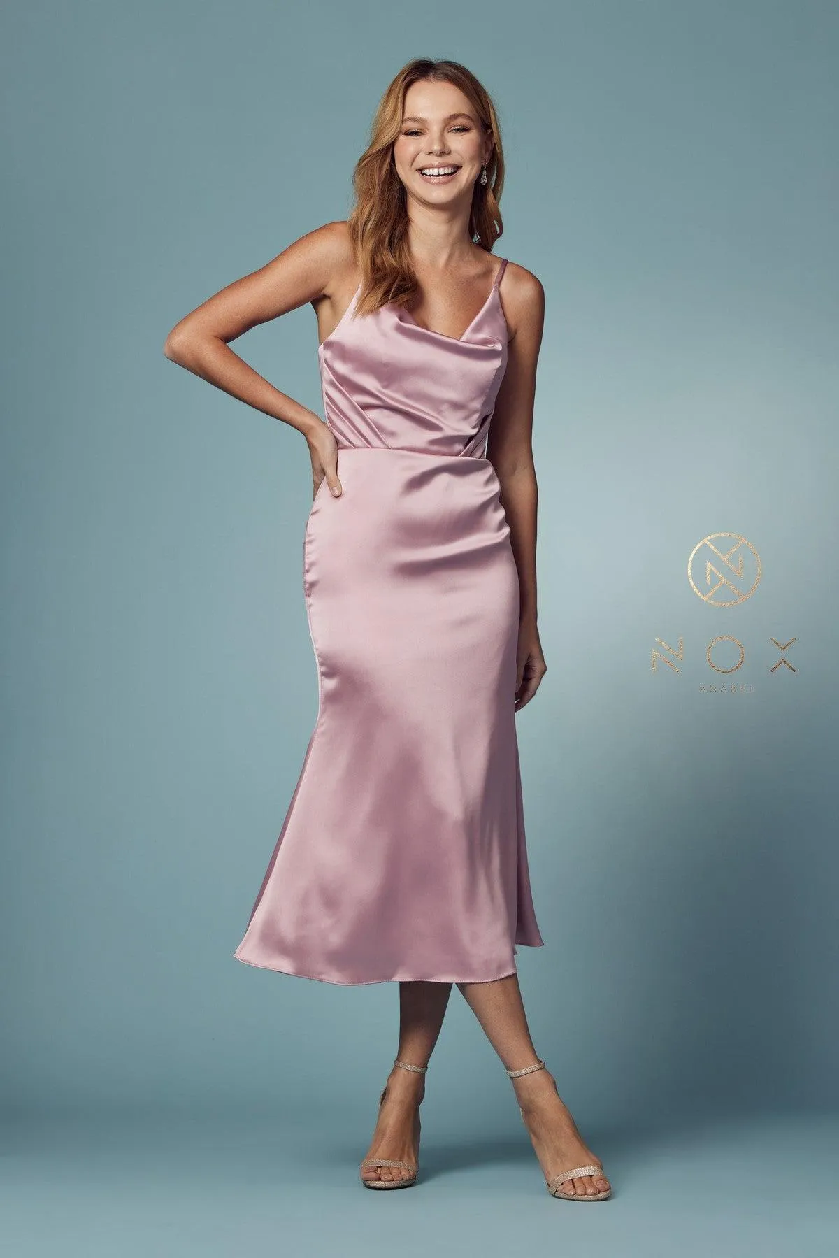 A-Line Long Prom Dress