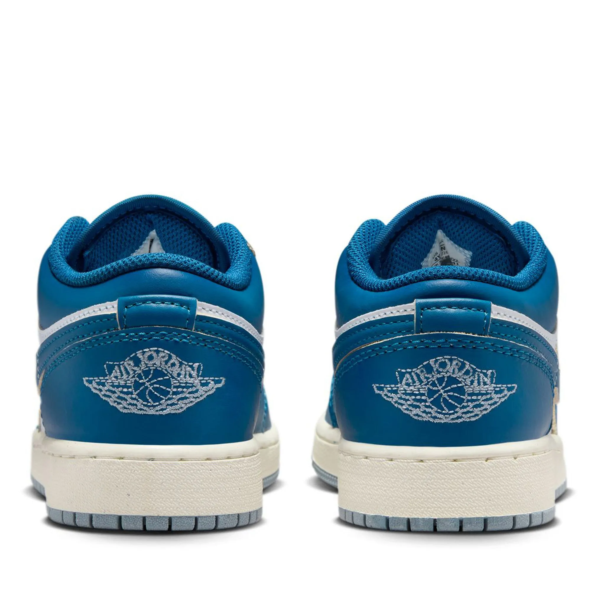 Air Jordan 1 Low SE (GS) - White/Industrial Blue