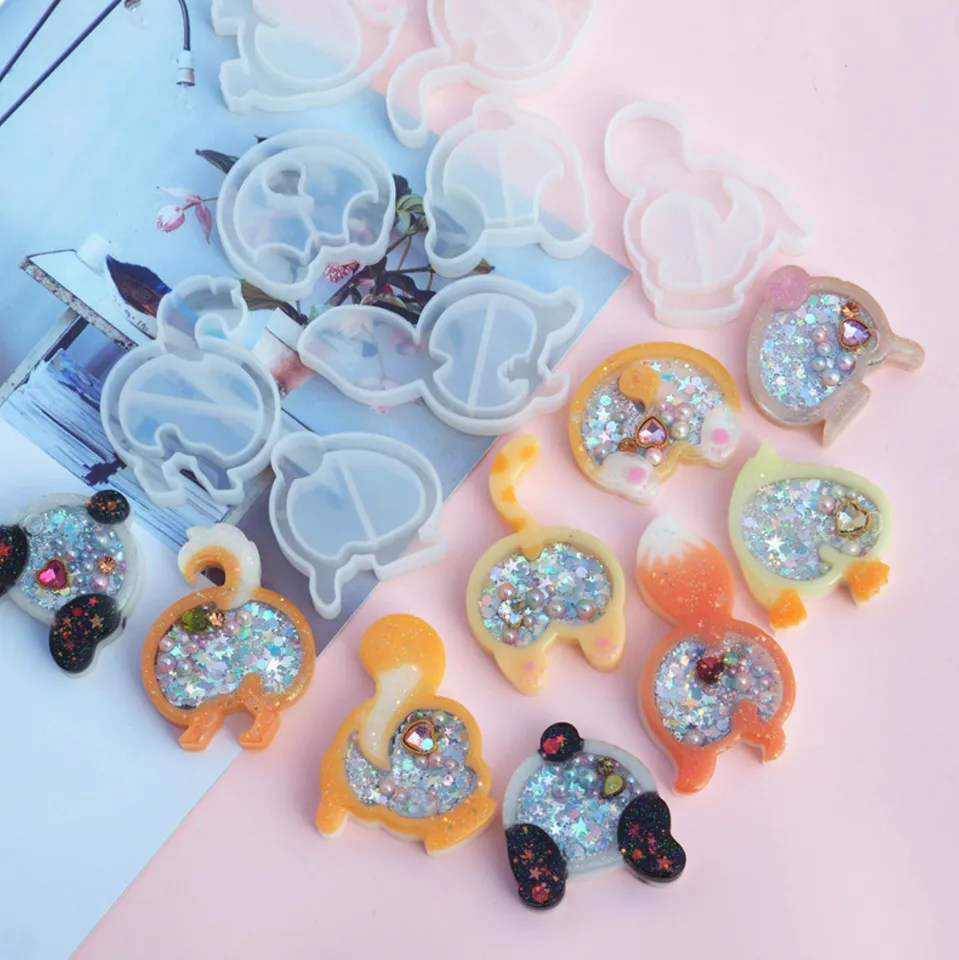Animal Butt Resin Shaker Molds