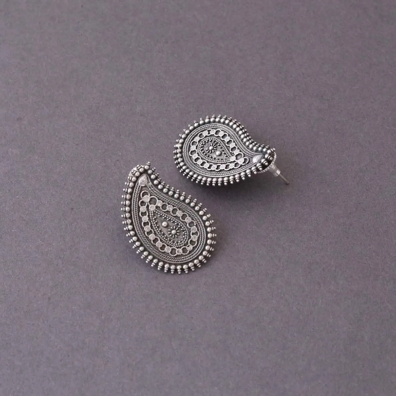 Antique Sujata Oxidised Studs