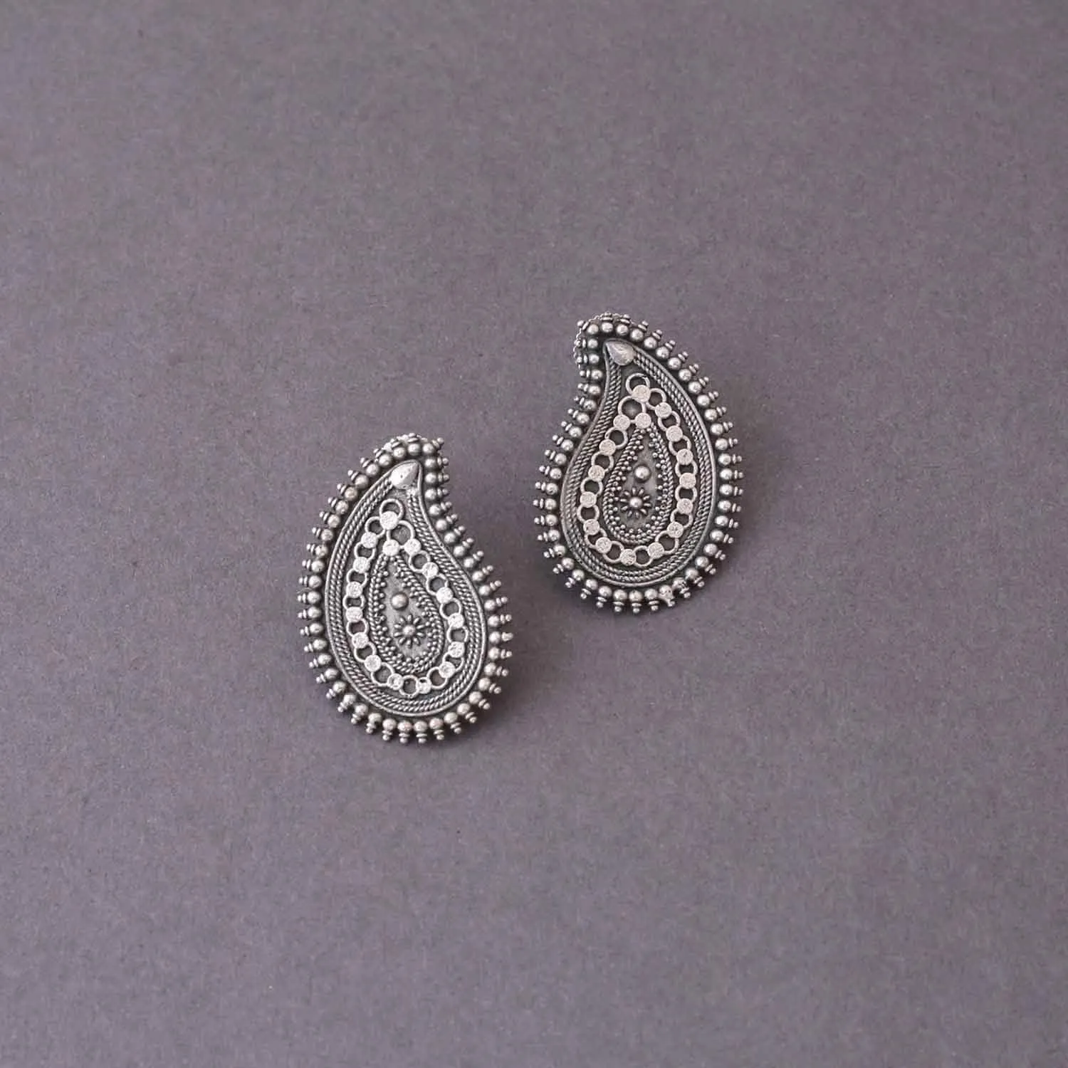 Antique Sujata Oxidised Studs