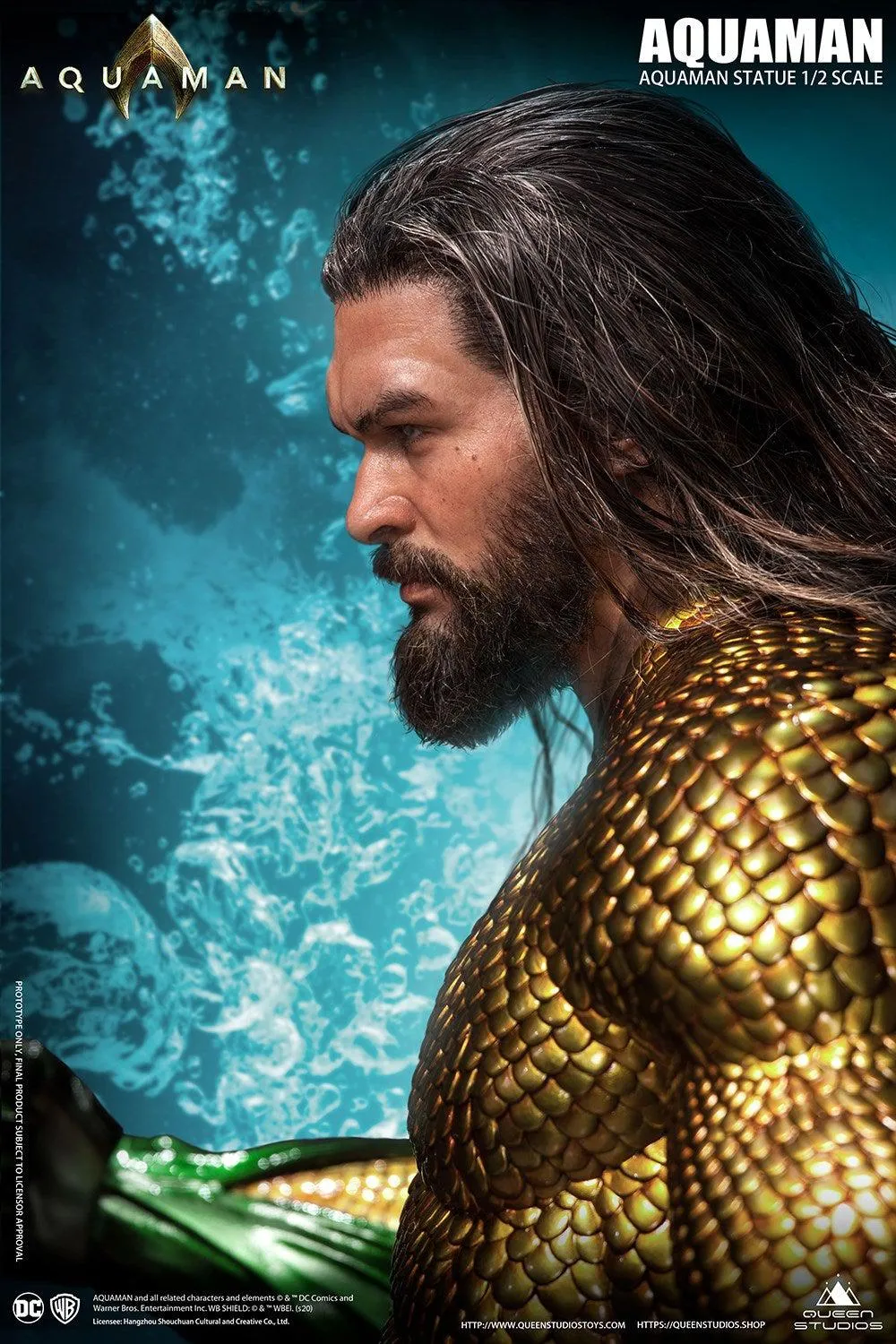 Aquaman 1/2 Scale Statue DC Comics DCEU