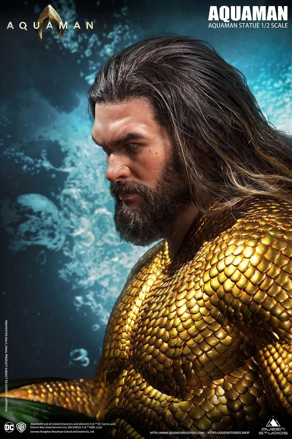 Aquaman 1/2 Scale Statue DC Comics DCEU