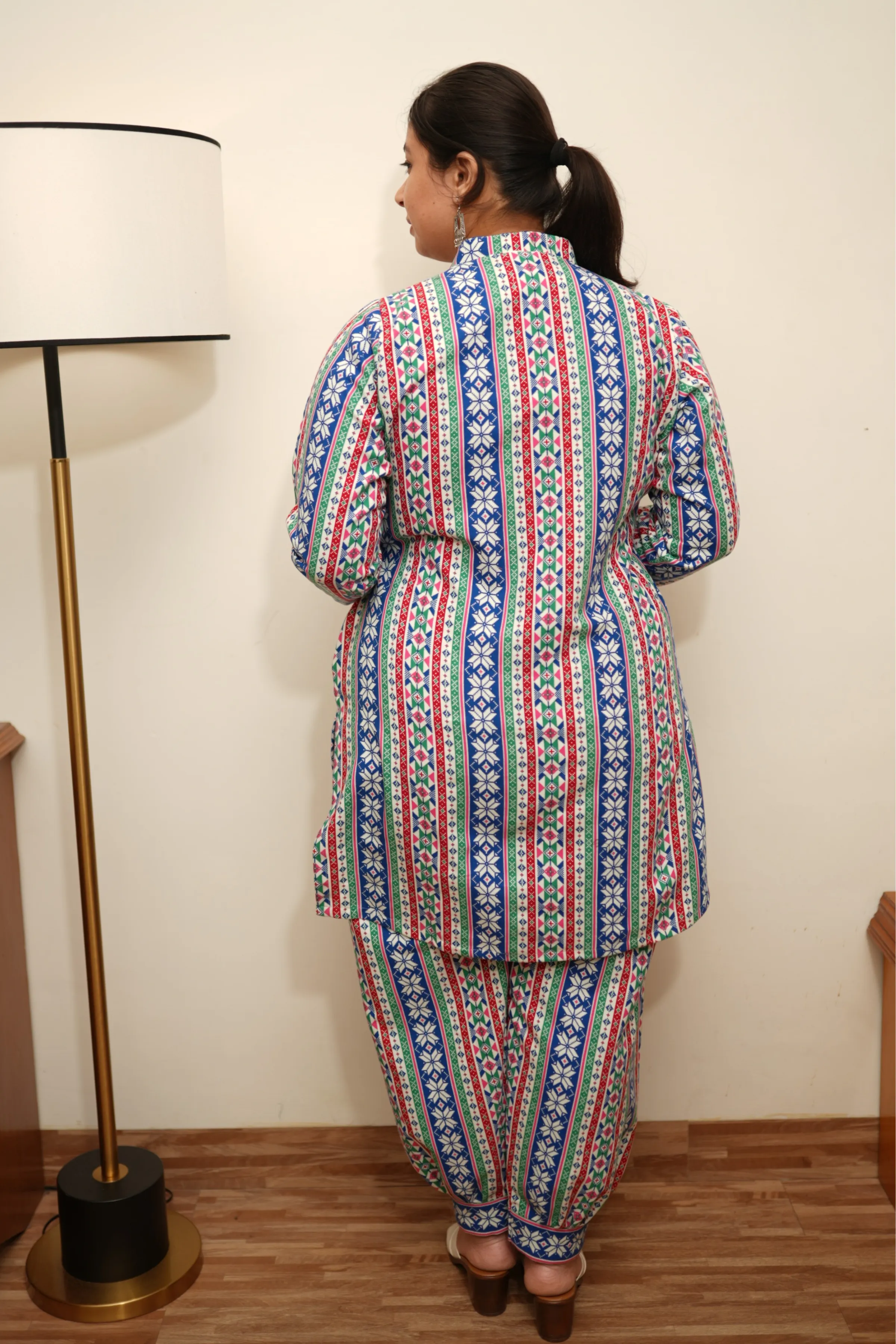 Arctic Echoes Woollen Co-ord Set