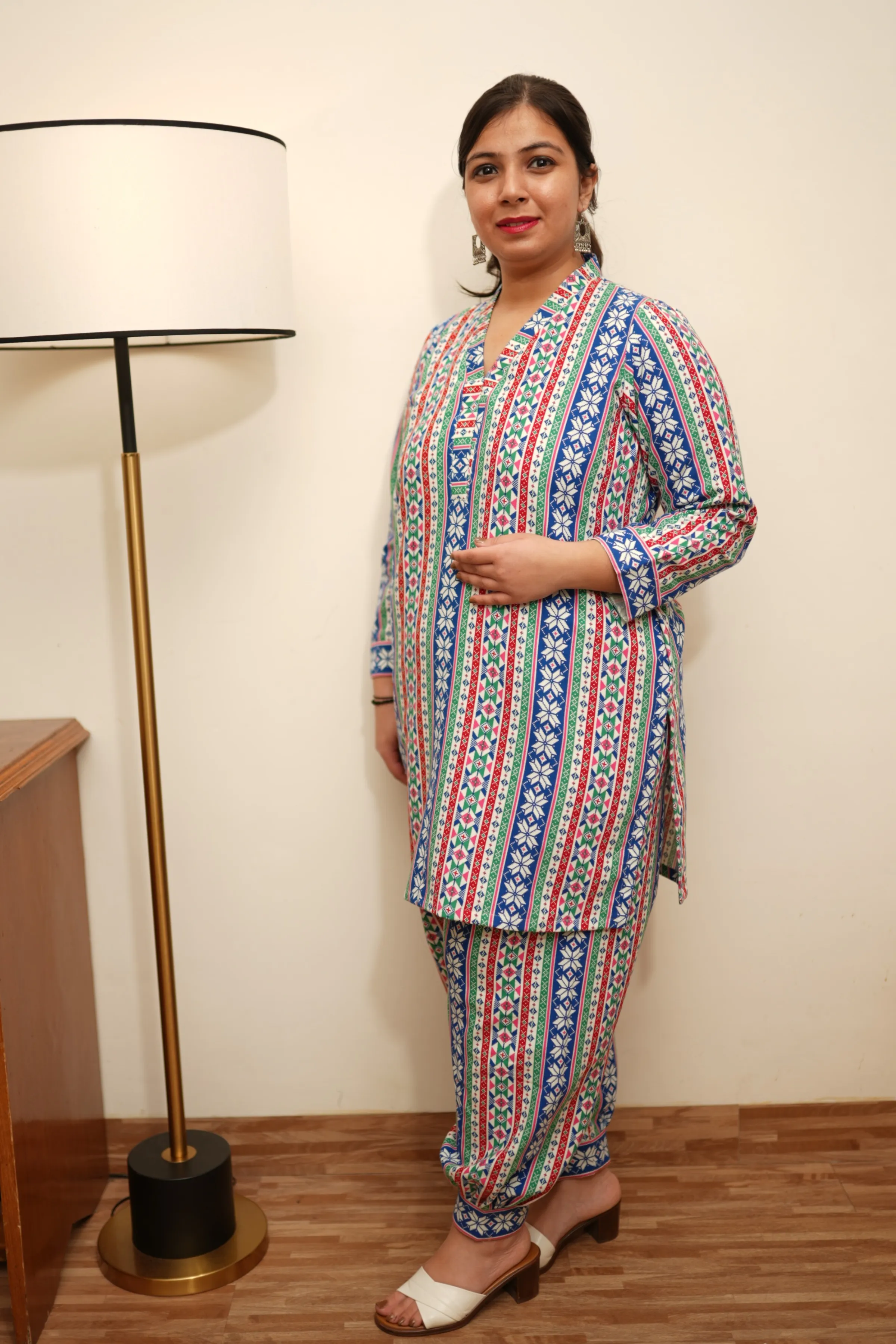 Arctic Echoes Woollen Co-ord Set