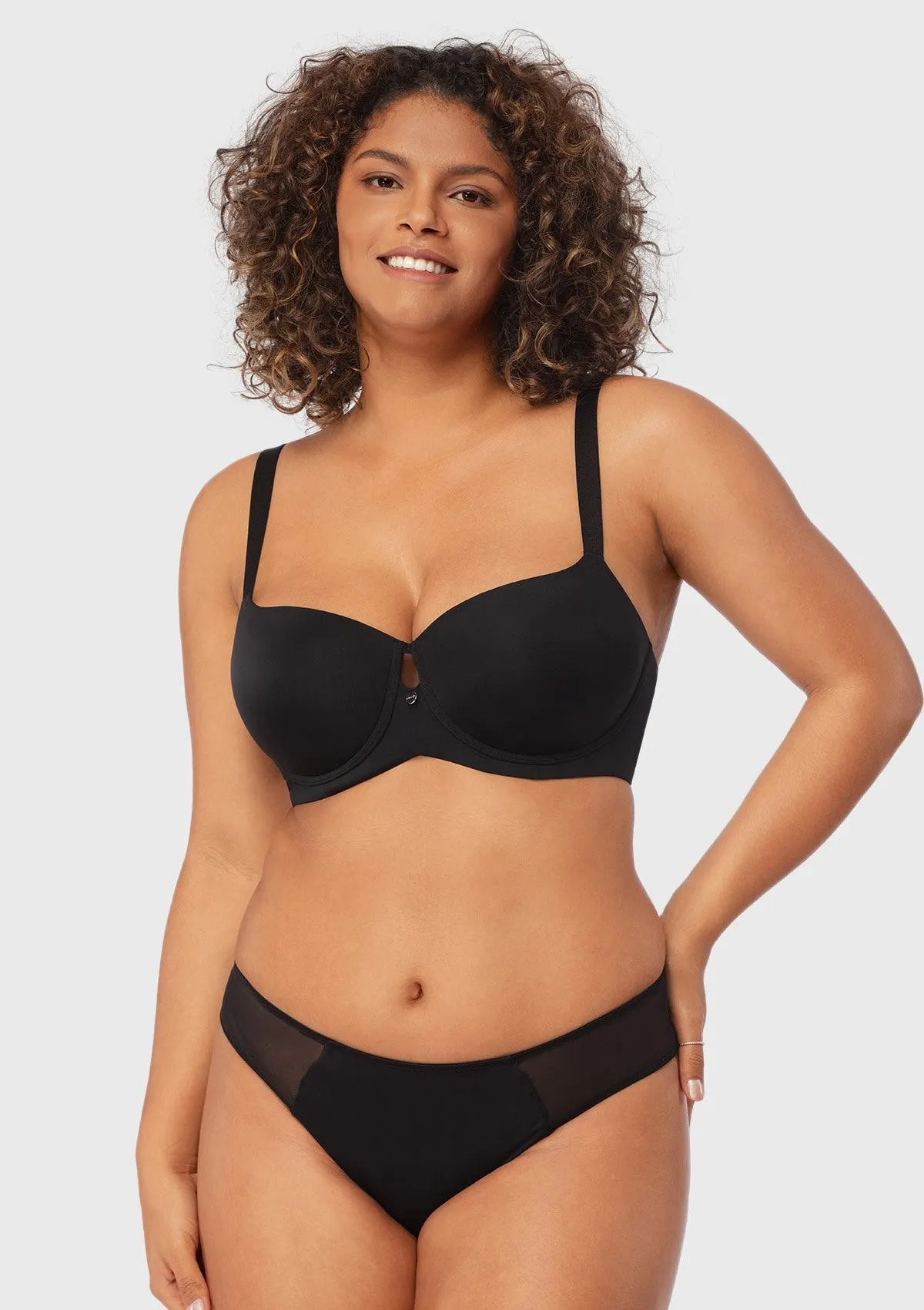 Aria Lightly Lined Underwire Balconette T-shirt Bra