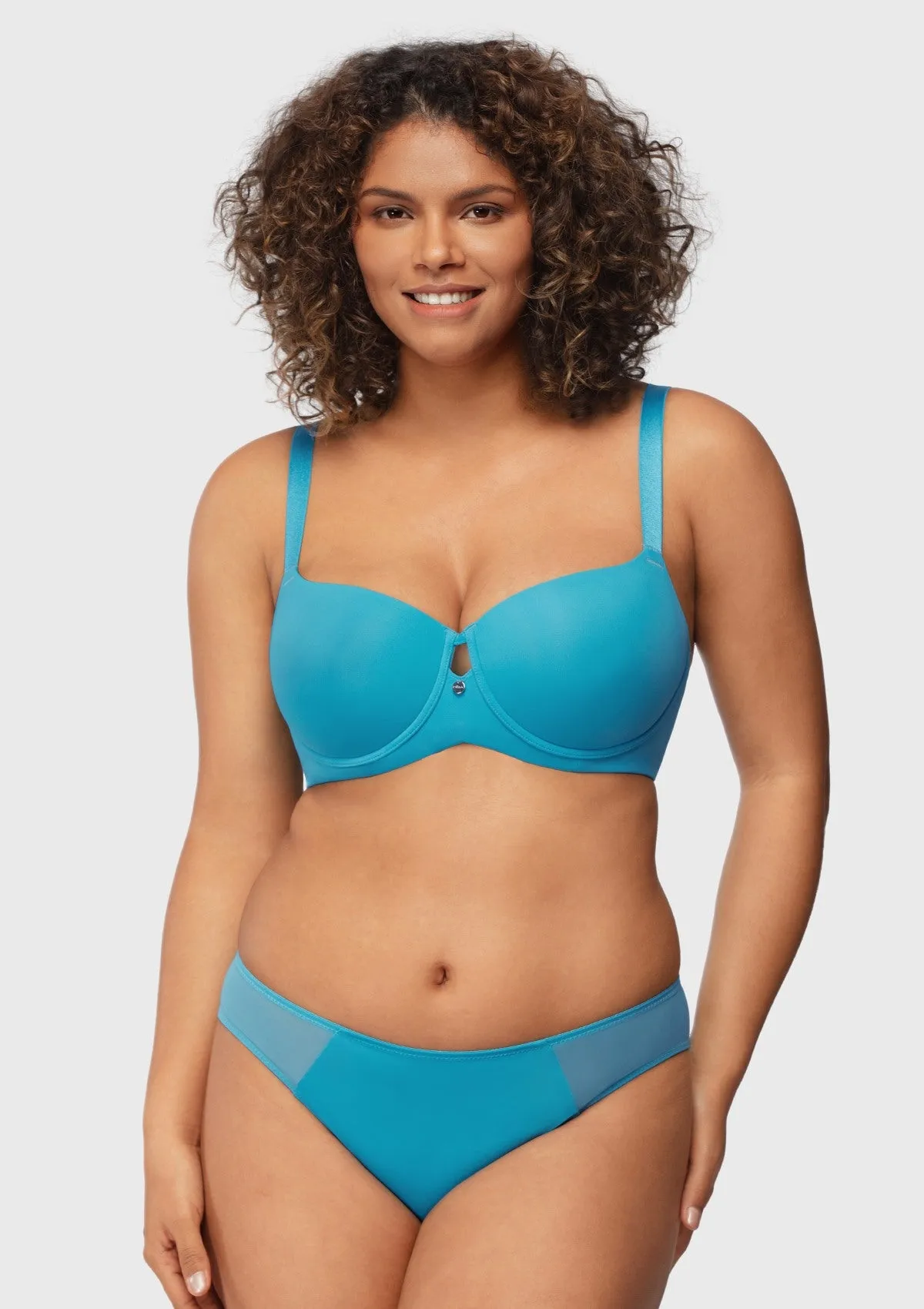 Aria Lightly Lined Underwire Balconette T-shirt Bra