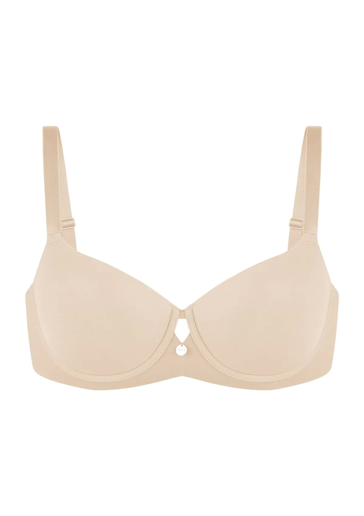 Aria Lightly Lined Underwire Balconette T-shirt Bra