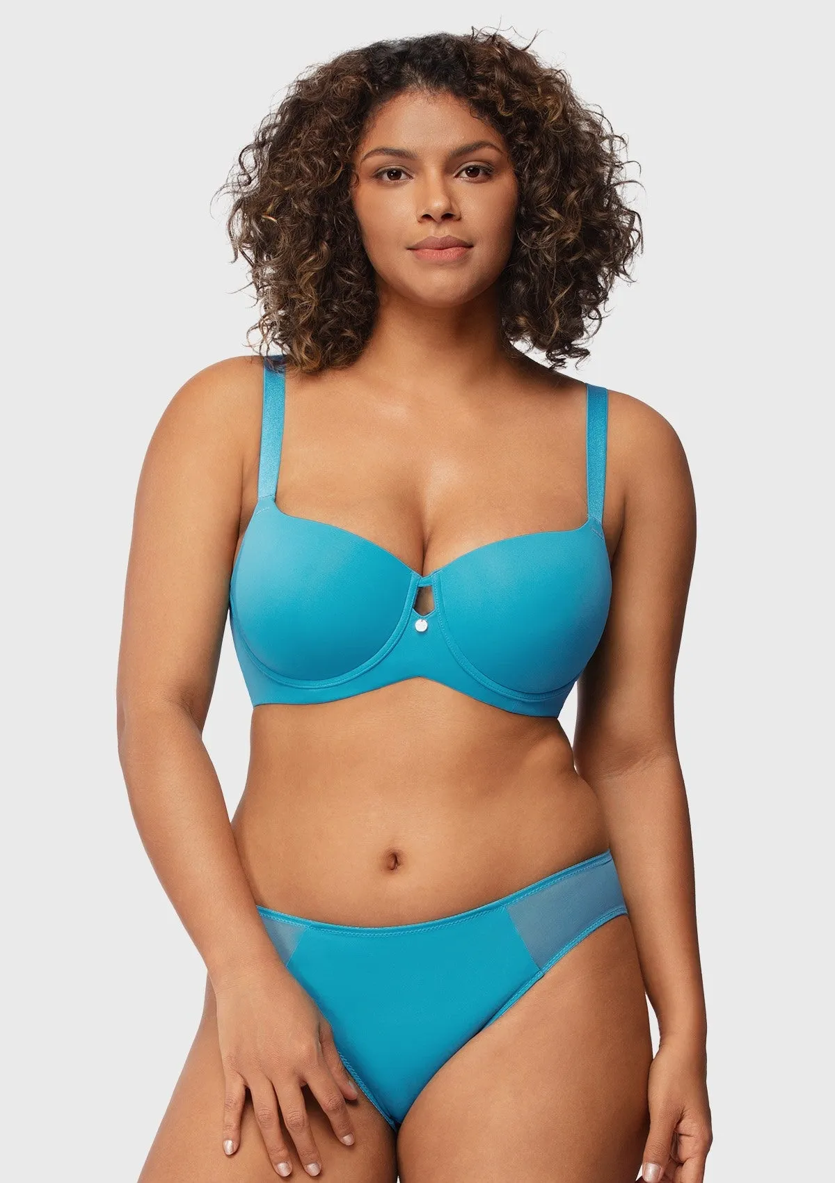 Aria Lightly Lined Underwire Balconette T-shirt Bra