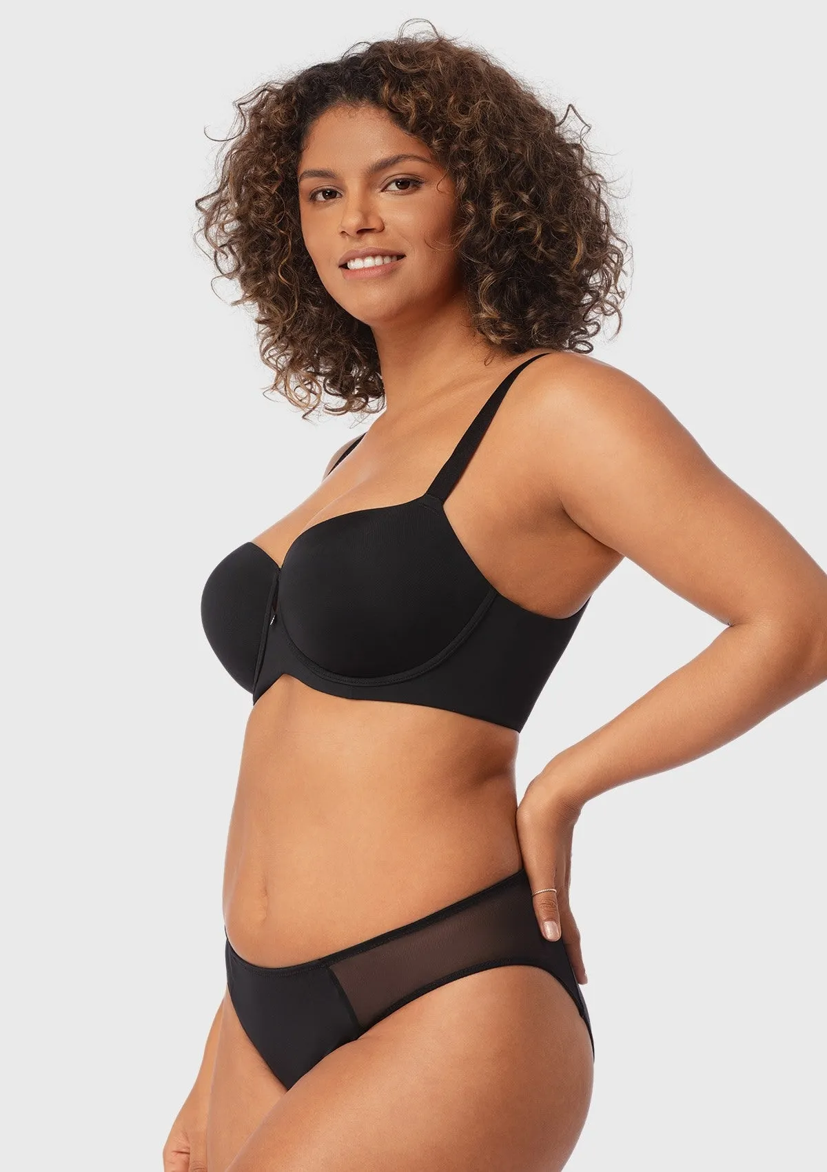 Aria Lightly Lined Underwire Balconette T-shirt Bra