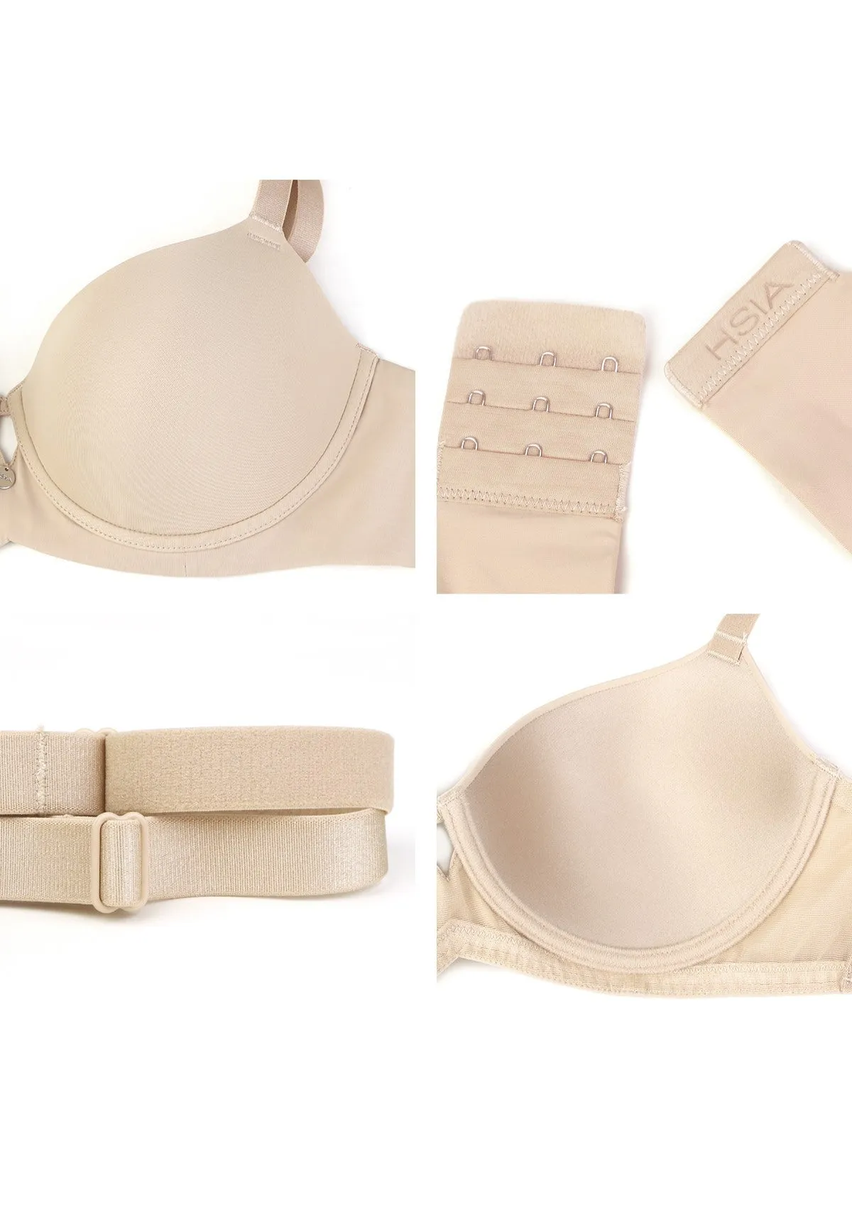 Aria Lightly Lined Underwire Balconette T-shirt Bra