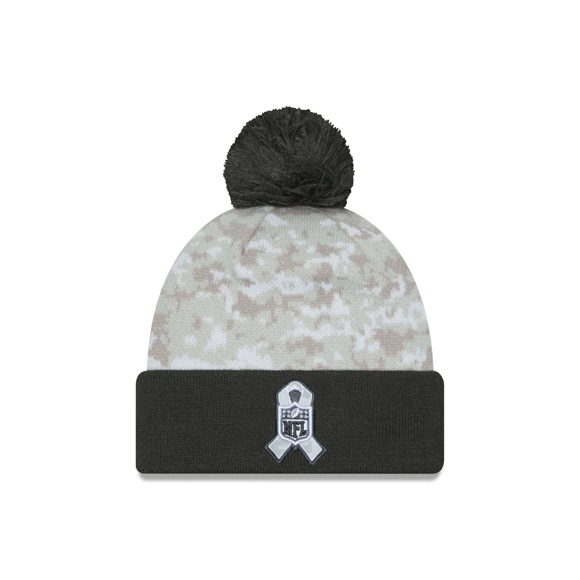 Arizona Cardinals 2024 Salute to Service Pom Knit Hat