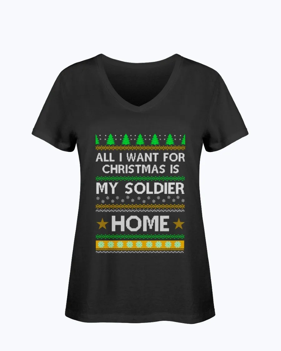 Army Mom Christmas T-shirts