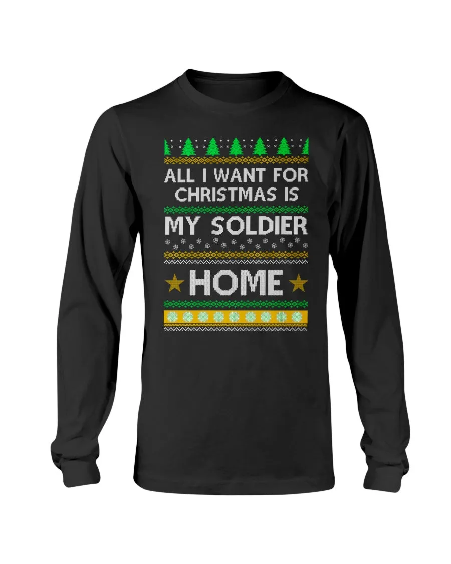 Army Mom Christmas T-shirts