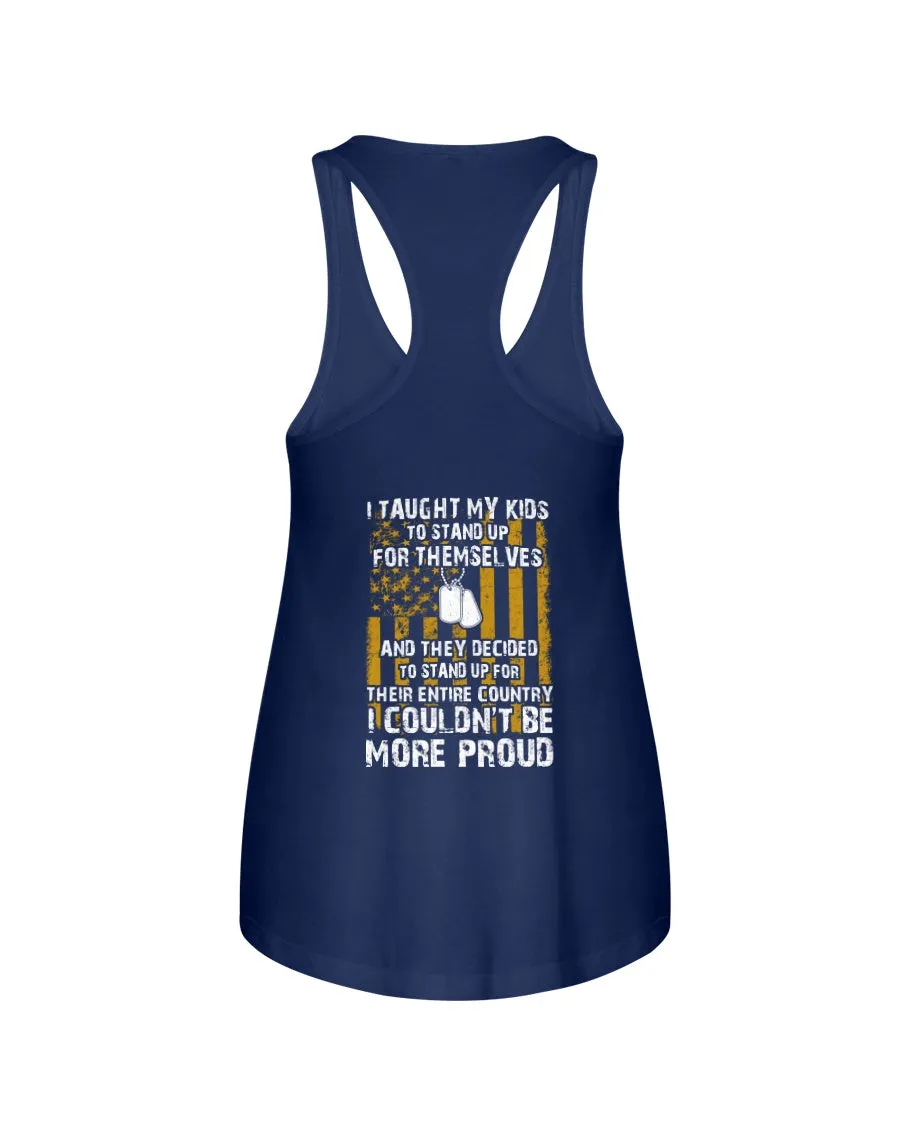 Army Mom Couldn't Be More Proud Kids T-shirts