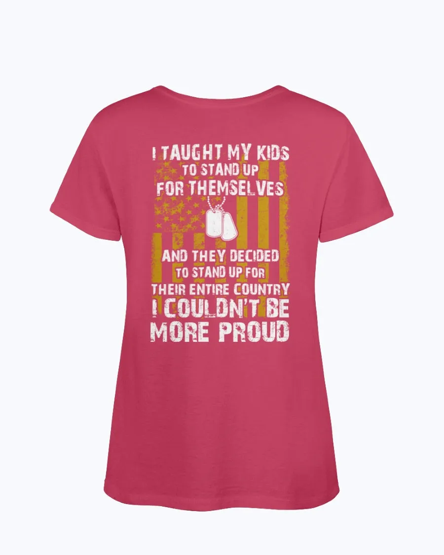Army Mom Couldn't Be More Proud Kids T-shirts