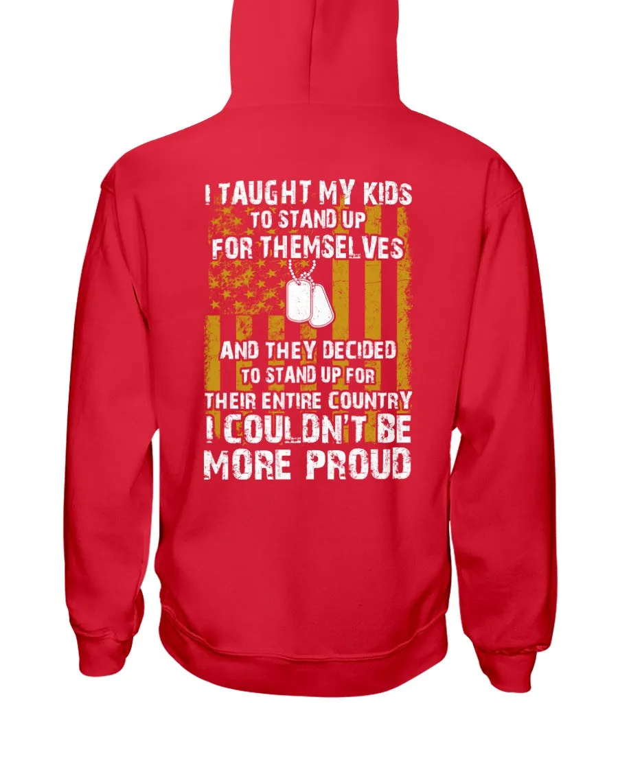 Army Mom Couldn't Be More Proud Kids T-shirts