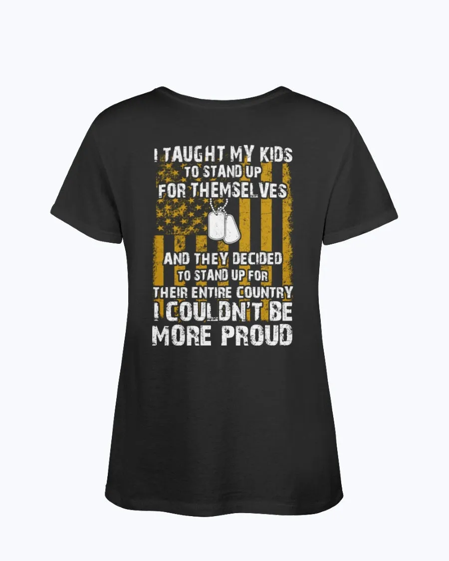 Army Mom Couldn't Be More Proud Kids T-shirts