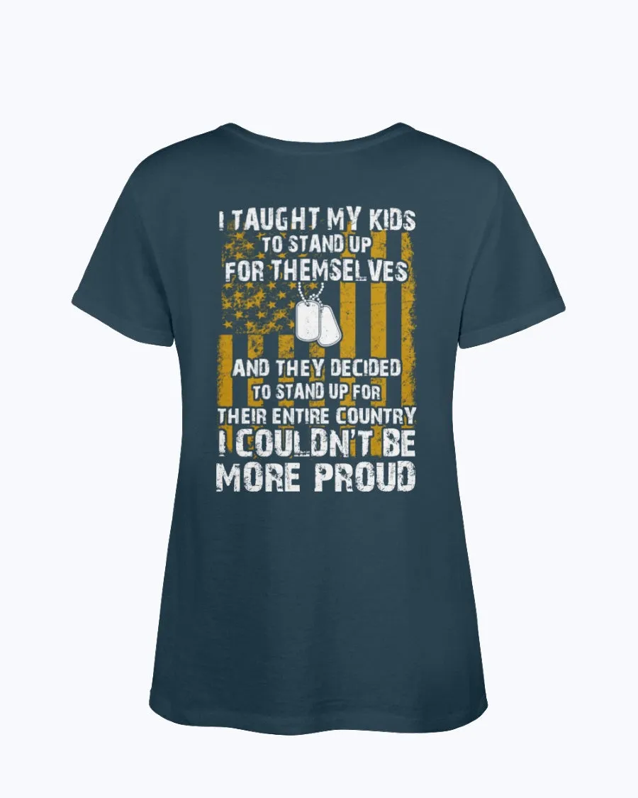 Army Mom Couldn't Be More Proud Kids T-shirts