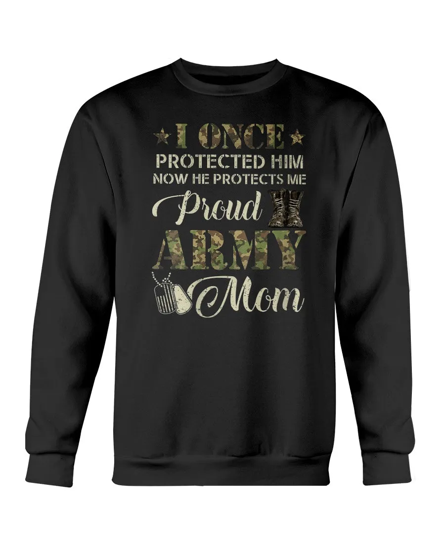 Army Mom I Once Protected Camo T-shirts
