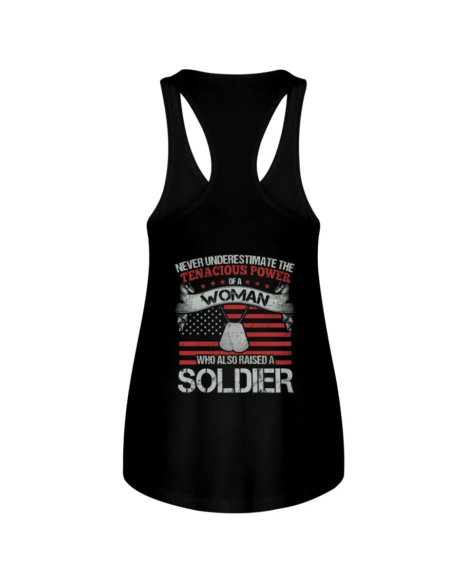 Army Mom Never Underestimate T-shirts