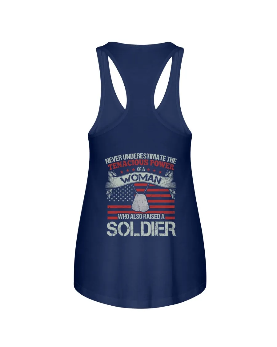 Army Mom Never Underestimate T-shirts