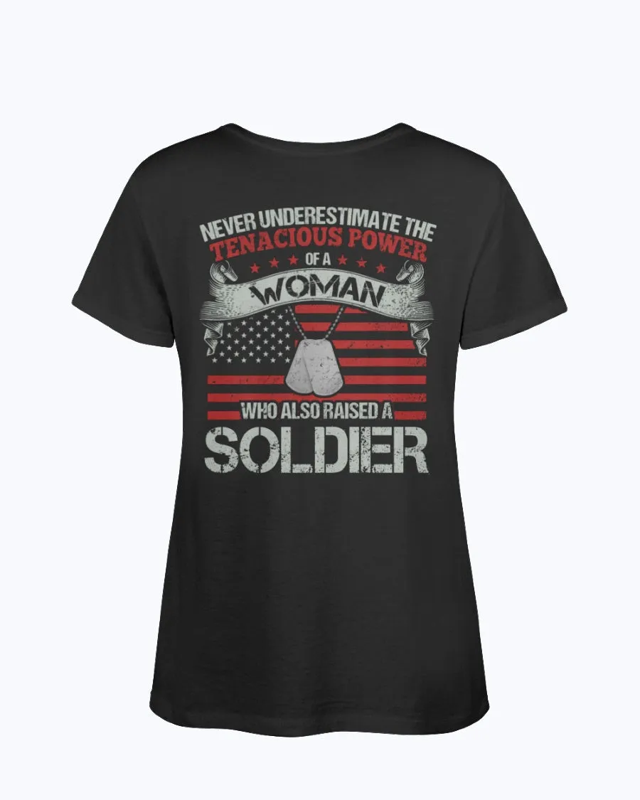 Army Mom Never Underestimate T-shirts