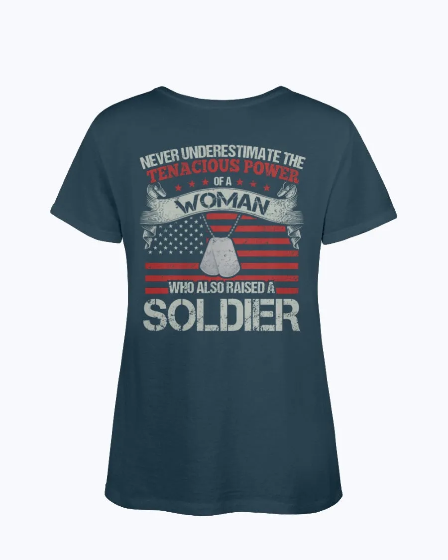 Army Mom Never Underestimate T-shirts