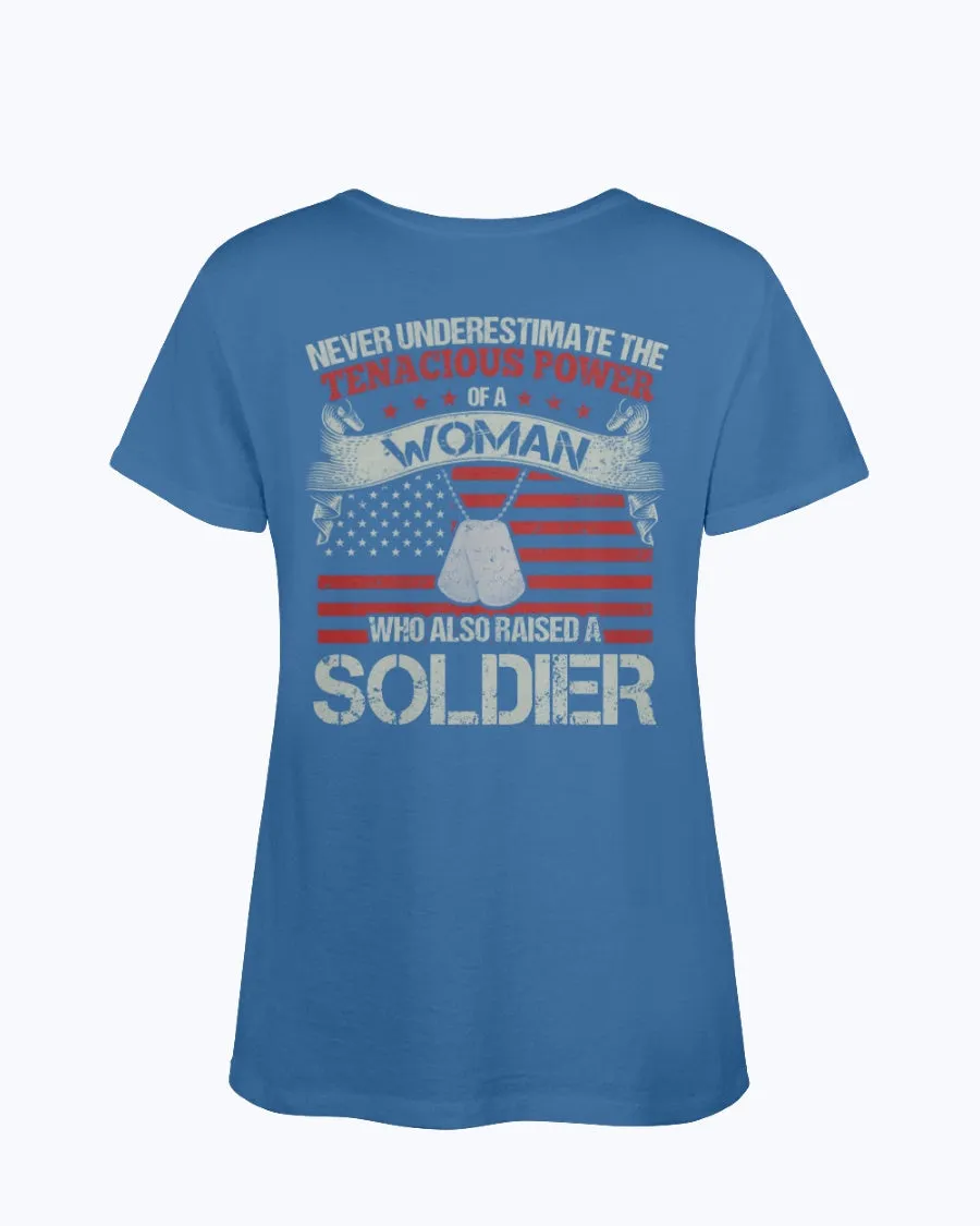 Army Mom Never Underestimate T-shirts