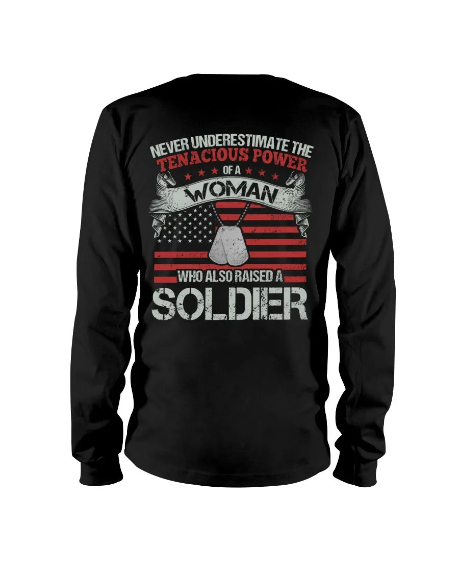 Army Mom Never Underestimate T-shirts