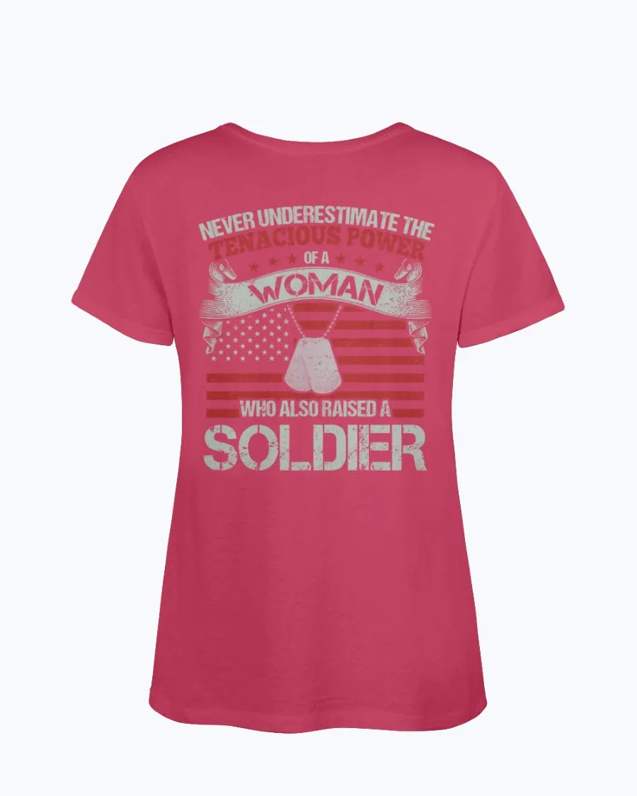 Army Mom Never Underestimate T-shirts