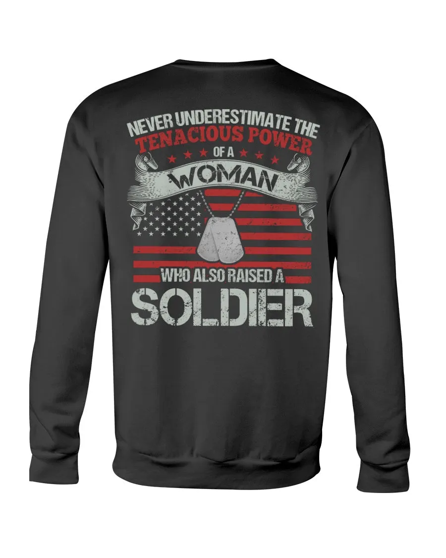 Army Mom Never Underestimate T-shirts