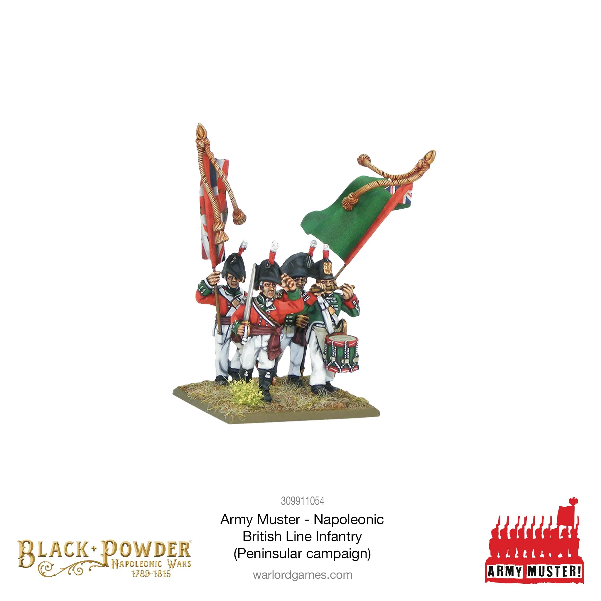 Army Muster: Napoleonic British Line Infantry (Peninsular Campaign)