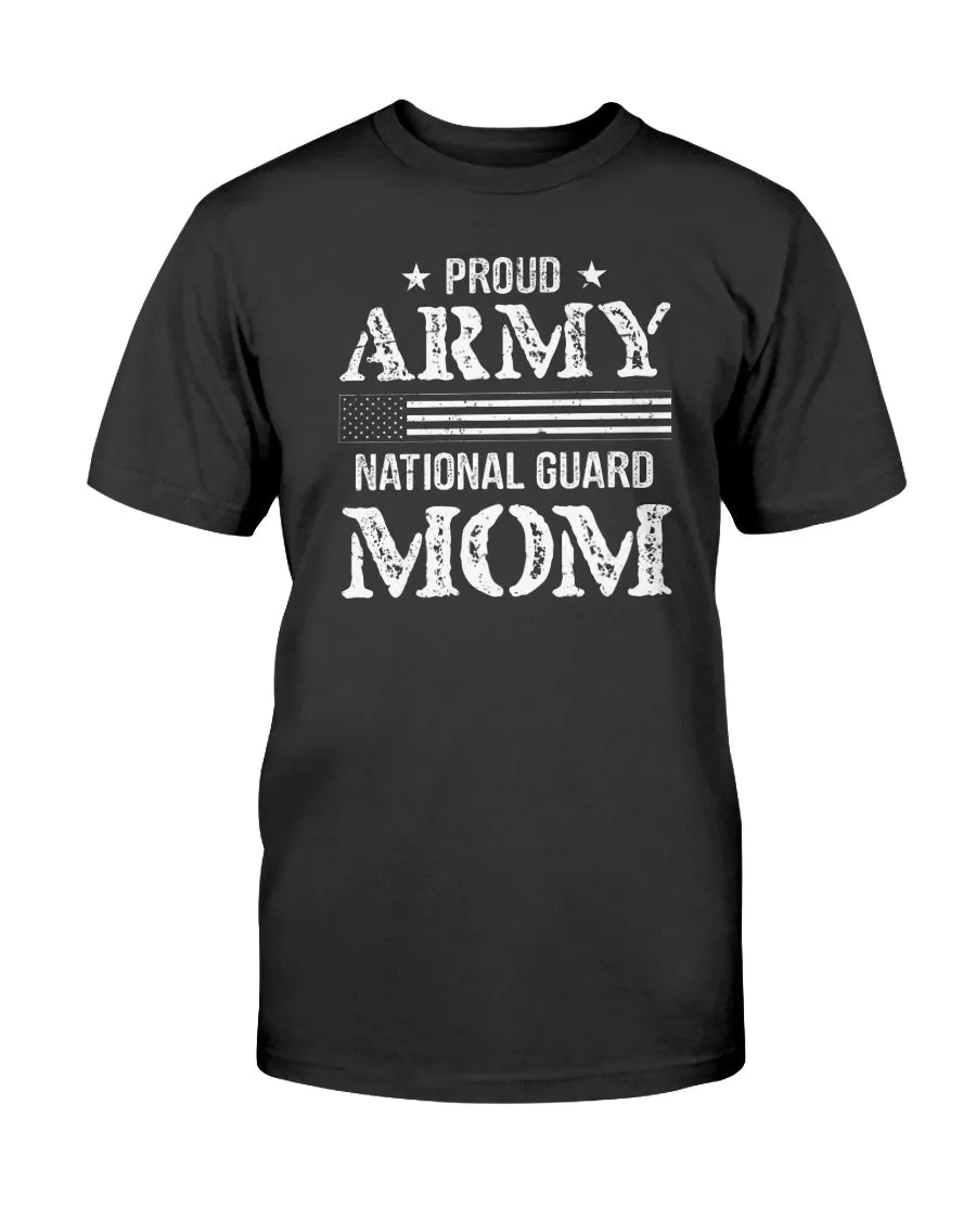 Army National Guard Proud Mom T-shirts