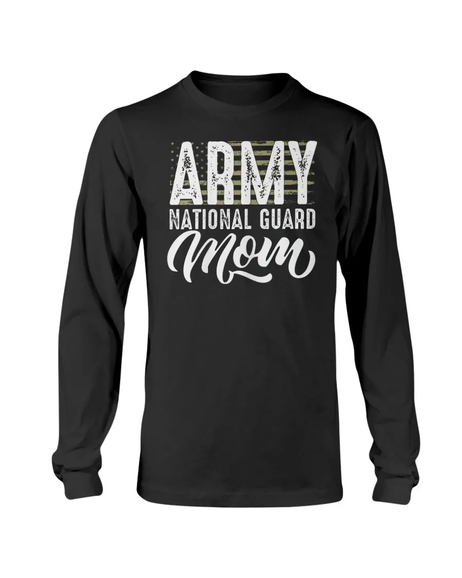 Army US National Guard Mom T-shirts