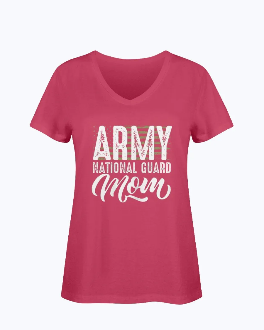 Army US National Guard Mom T-shirts