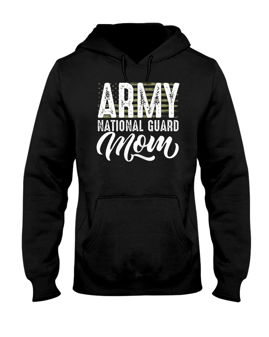 Army US National Guard Mom T-shirts