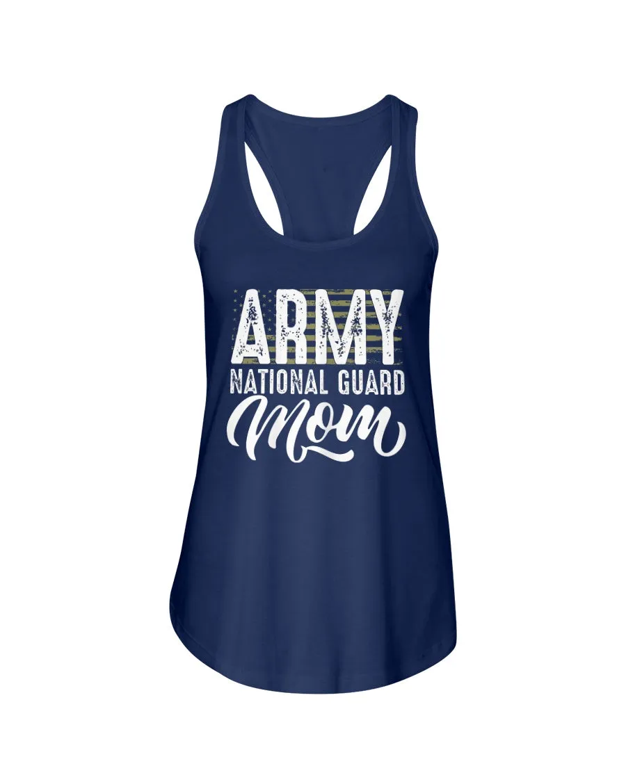 Army US National Guard Mom T-shirts