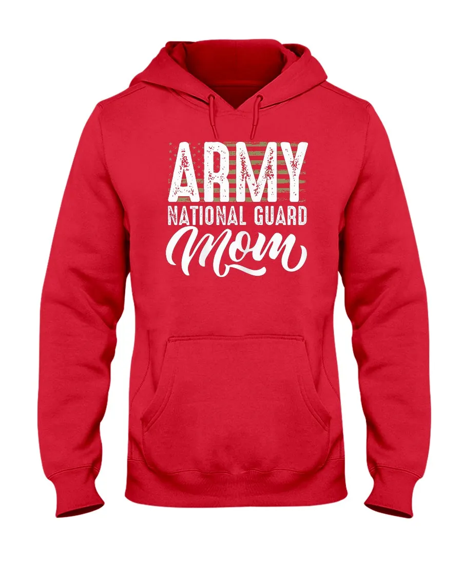 Army US National Guard Mom T-shirts